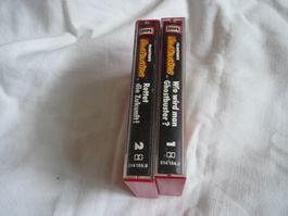 2x MC Kassette Europa - Ghostbusters 1 + 2  - rar