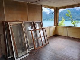 16Stk. alte Holzfenster ideal für Gewächshaus