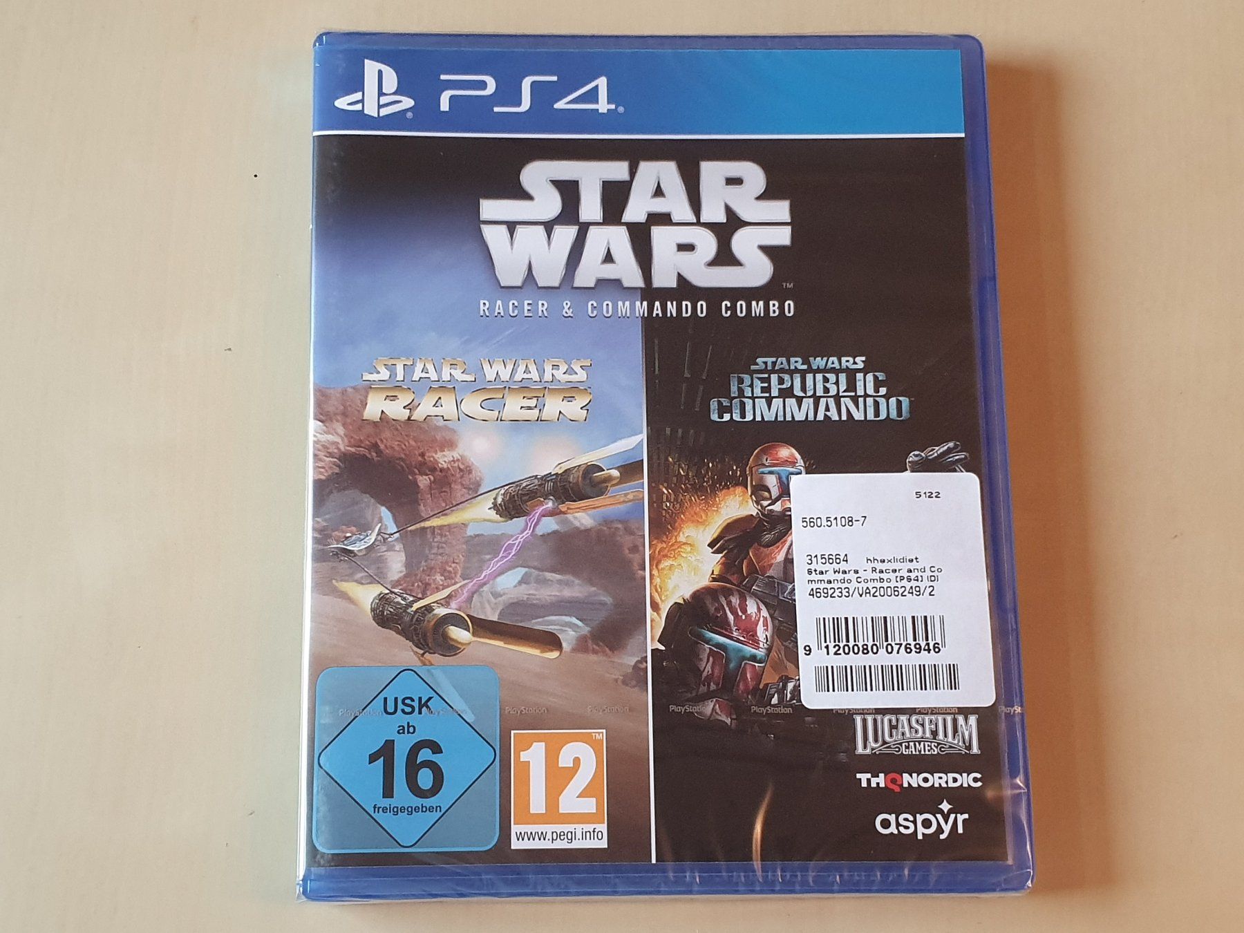 Sony Jeux: Star Wars Racer & Commando Combo neu und ovp – Neuf avec emballage d'origine à Stansstad par collectorsshop