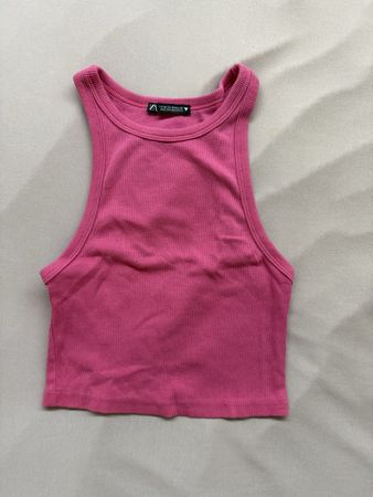 Débardeur rose femme taille M bon état