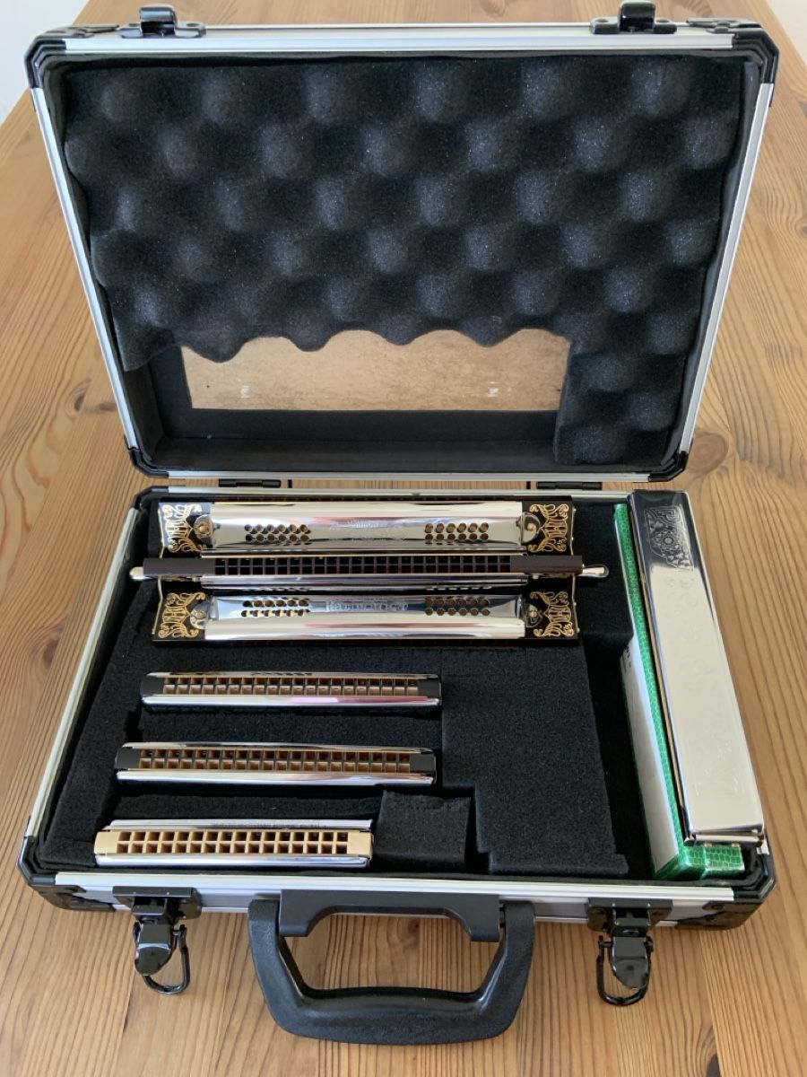 Hohner Instruments de musique: Harmonika Set HOHNER mit Koffer – Neuf (Voir description) à Zug par ConnyM02