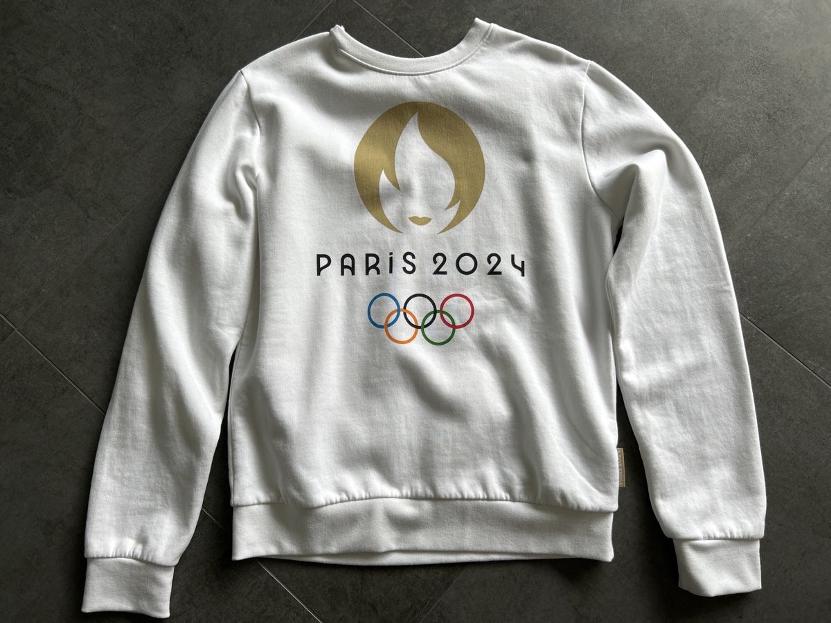 Maglioni & Felpe: Pull blanc Paris 2024 S Neuf – Nuovo (secondo la descrizione) da Yens venduto da Chriis