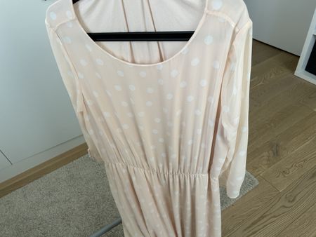 Rosa Comma Kleid lang - Größe 44, super Zustand