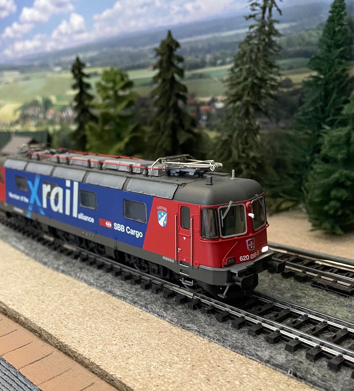 Märklin Modellini di ferrovie: Märklin 37326 SBB Re 620 xrail – Usato da Blumenstein venduto da Ritschi 2