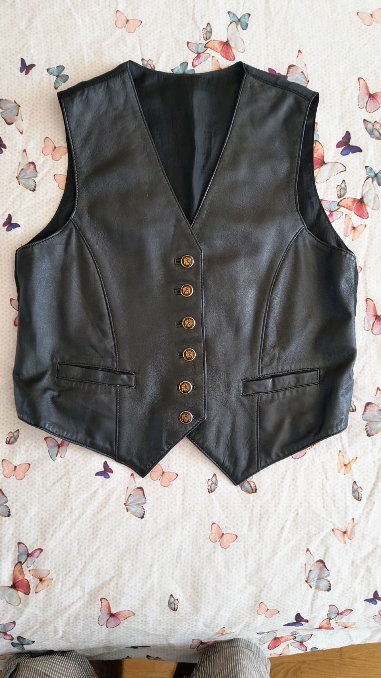 Gilets & Westen: Lederweste als cooles oder sexy Outfit – Gebraucht aus Romanshorn von Warthogwarthog