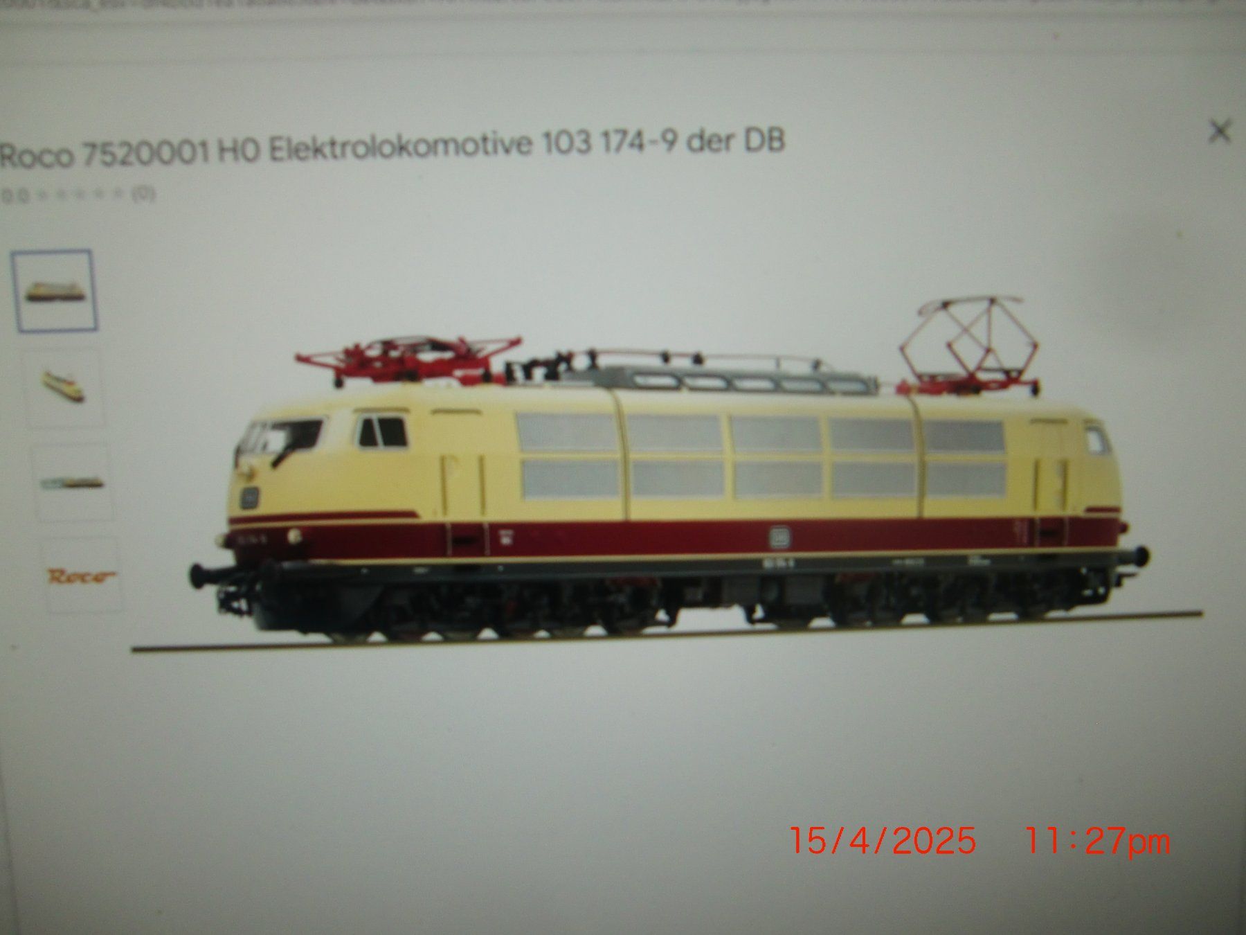 Roco Trains électriques: Roco 7520001BR103 – Neuf avec emballage d'origine à Obergerlafingen par danibutton