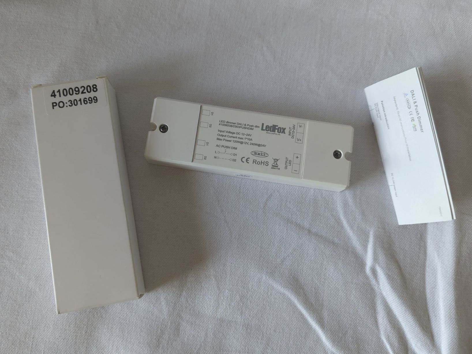 Componenti elettronici: LED Controller | DALI / PUSH | 12-24V – Nuovo (secondo la descrizione) da Suberg venduto da Fantasybid 2