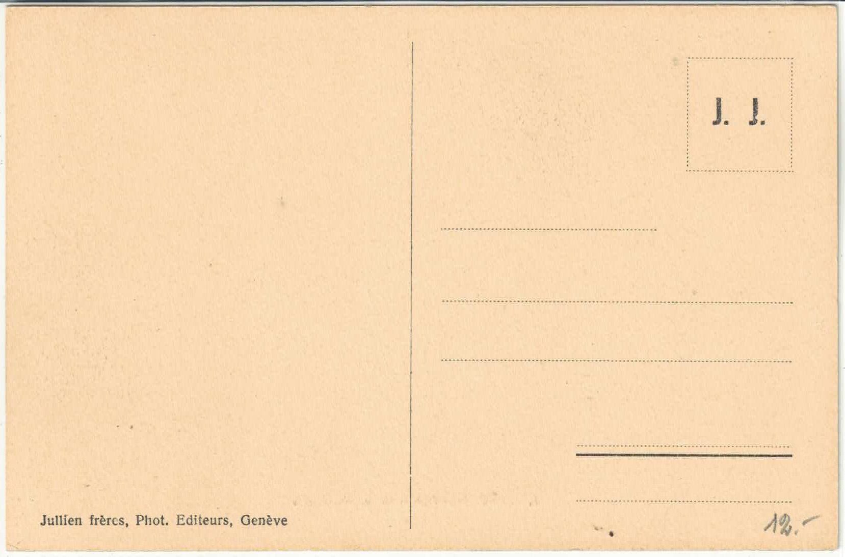 Cartoline postali: Benediction de la Montagne – Usato da Ettingen venduto da Kartenplanet 1
