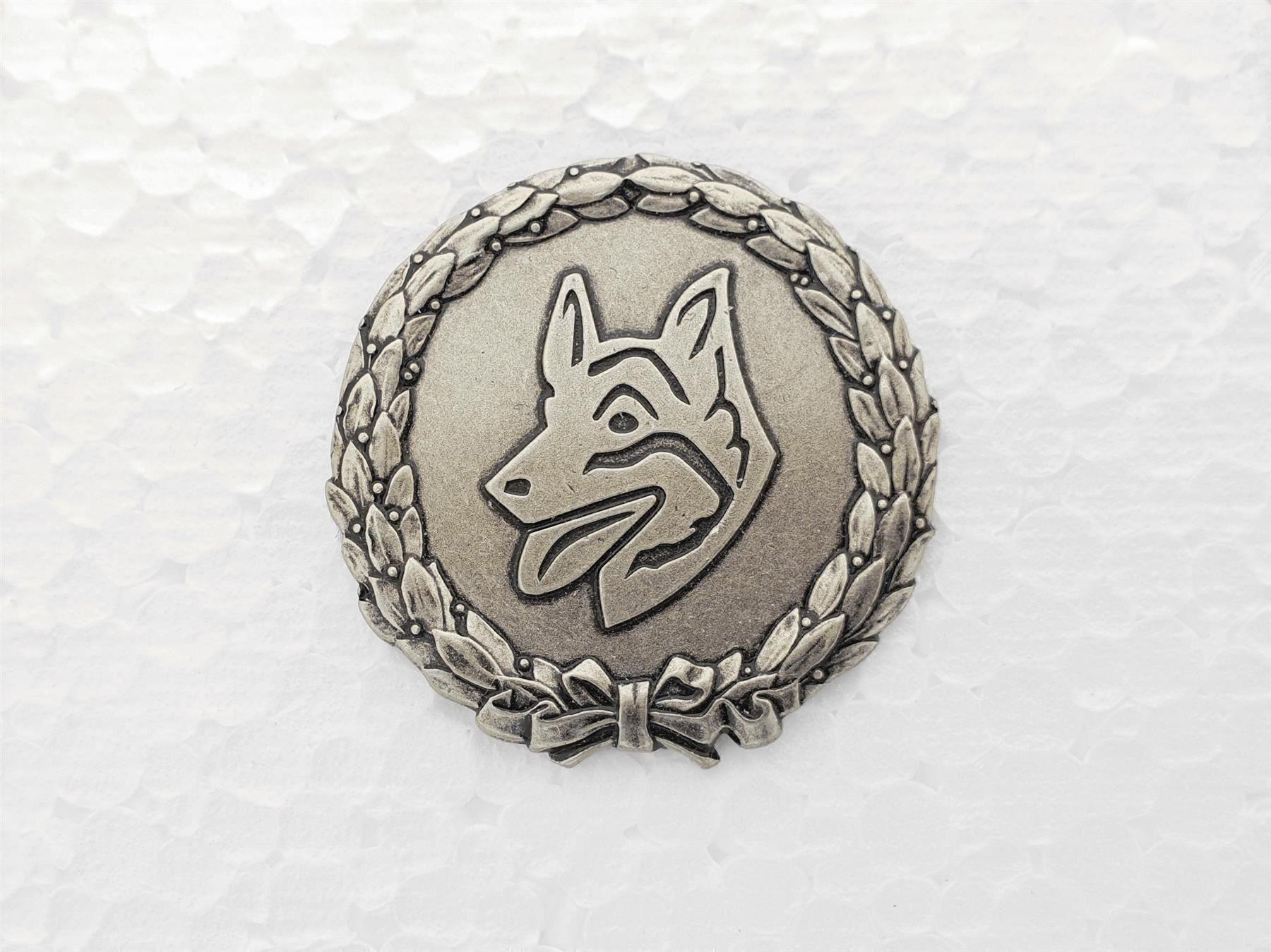 Placchette & Badge: Brustanhänger Emblem Hundeführer – Nuovo (secondo la descrizione) da Erlinsbach venduto da S700