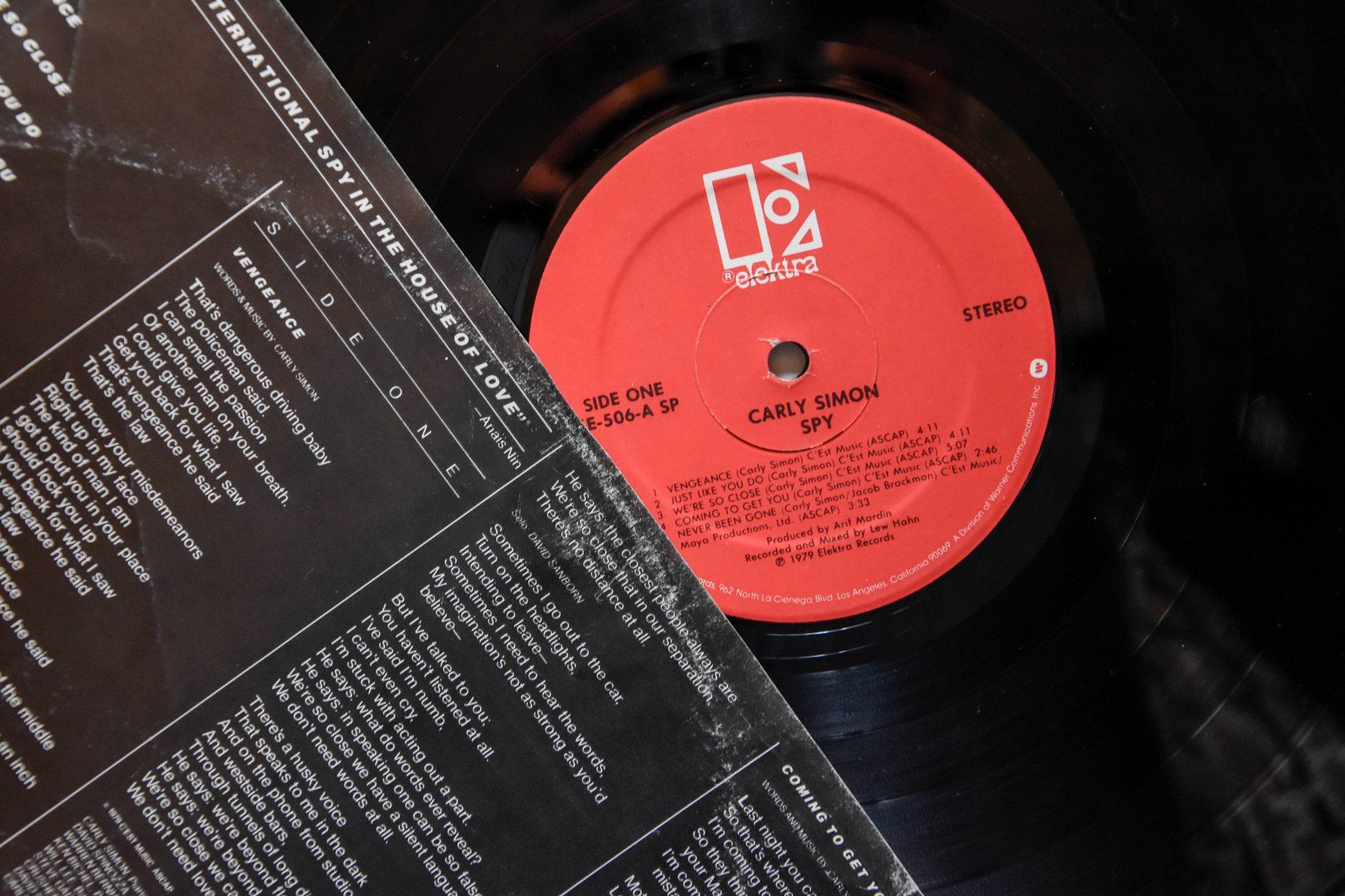 Dischi in vinile: Carly Simon - Spy (US Press) – Usato da Belmont-sur-Yverdon venduto da ag97 2