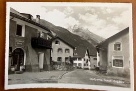 Susch - Dorfpartie -  "Cadisch Butia" AK