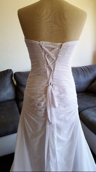 Kleider: Brautkleid weiss Abito Sposa 36 Chiffon – Neu und originalverpackt aus turbenthal von lory300zx 5