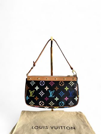 LOUIS VUITTON Monogram Multicolor Pochette Tasche