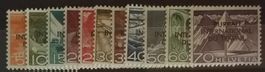 3481A) BIÉ (D IV) Satz Technik/ Lanschaft postfrisch  Kt 185