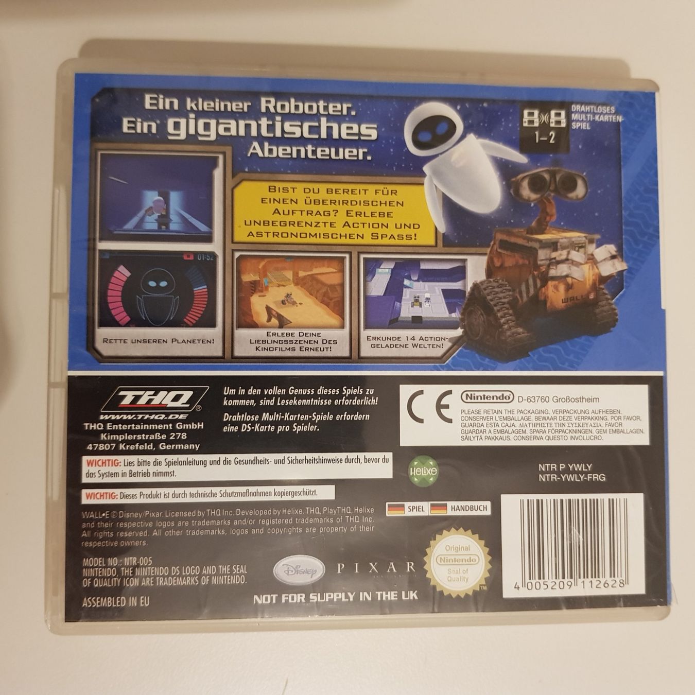 Nintendo Spiele: WALL-E /DS – Gebraucht aus Münchenstein von 2DGames 1