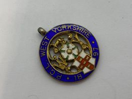 FREIMAURER Abzeichen P.G.L. West Yorkshire 1897 // E964