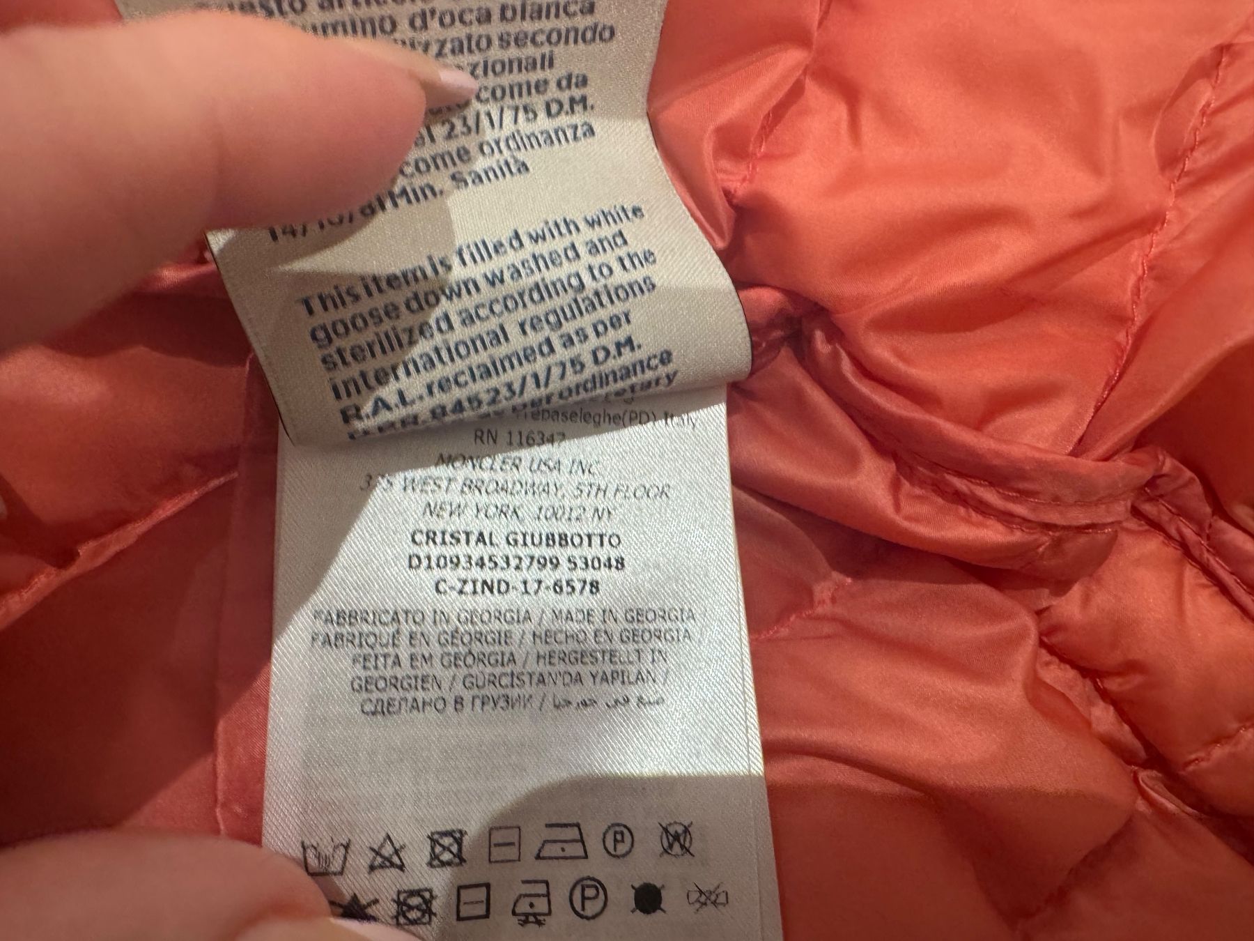 Moncler Giacche: Moncler wunderschöne Uebergangs Daunenjacke, 0 – Usato da Klingnau venduto da Markus14 3