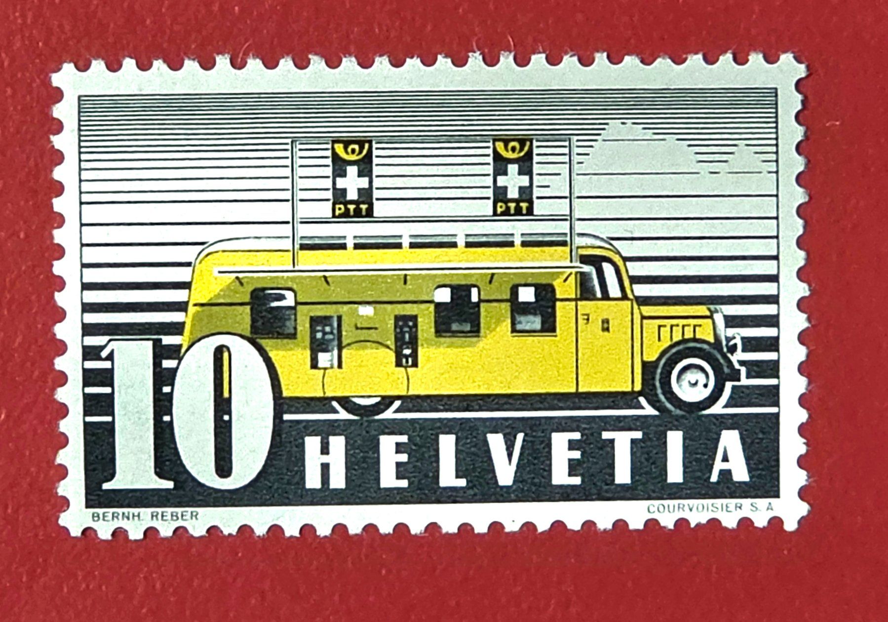 Tutti i francobolli: AUTOMOBILPOST BUREAU 276 1946** POSTFRISCH – Nuovo (secondo la descrizione) da Düdingen venduto da Quartierstrasse