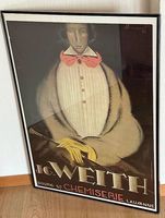 Affiche vintage JC Weith, Chemiserie Lausanne 