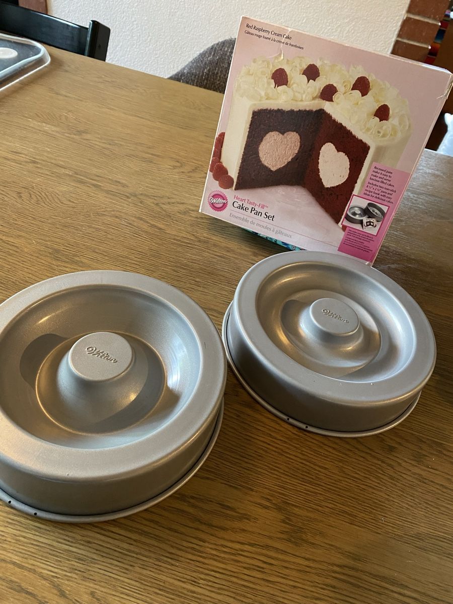 Teglie da forno: Wilton Heart Tasty-Fill Kuchenform – Usato da Buchs ZH venduto da hipsternut