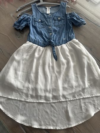 🤍💙Sommerkleid Gr. 7-122 von Guess, neuwertig🍀