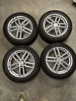 4 roues complètes avec pneus hiver Michelin 225/50 R17