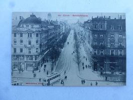 Ansichtskarte Zürich Bahnhofstrasse