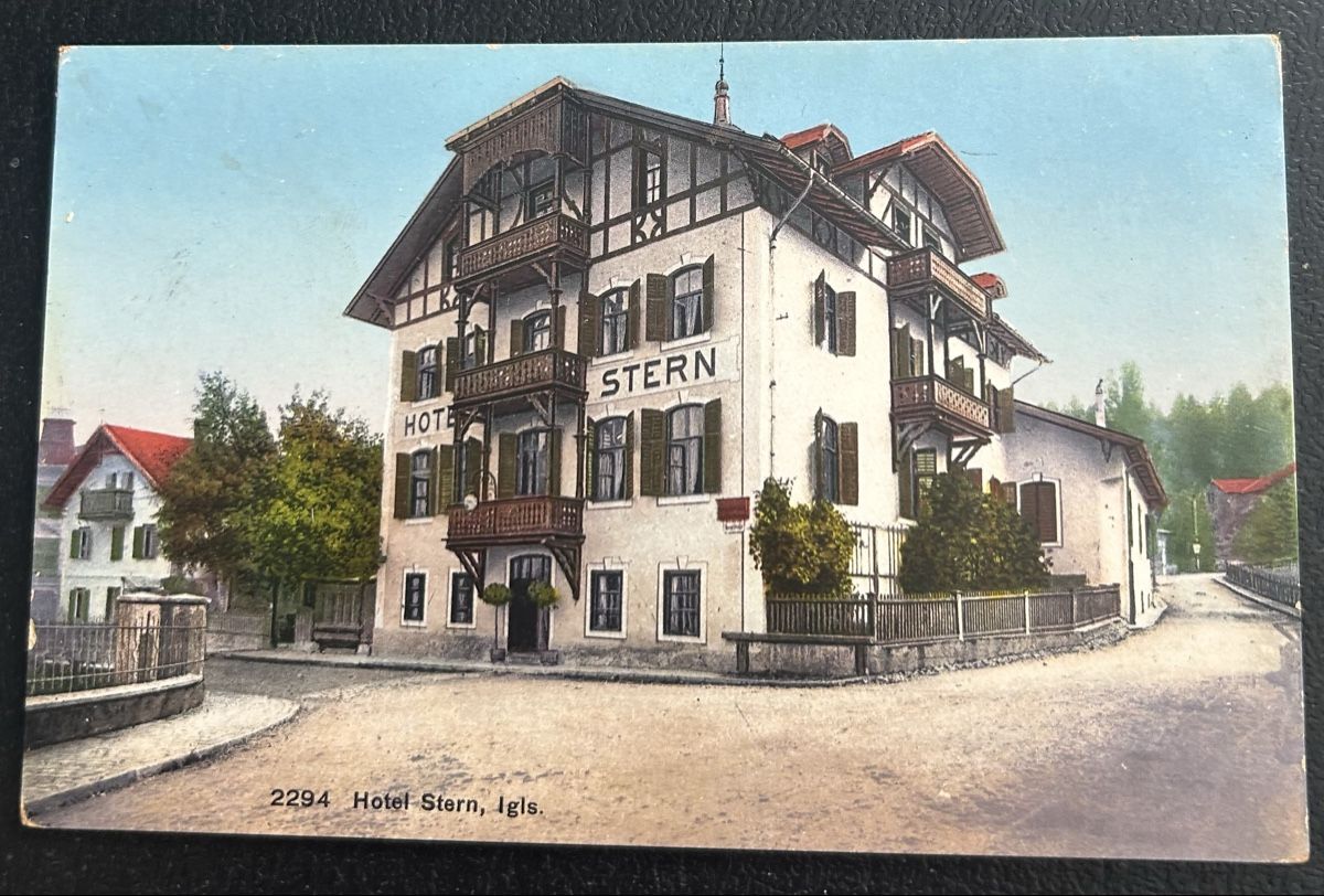 Cartoline postali: Igis Hotel Stern – Usato da Horw venduto da Tellbub