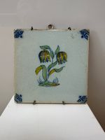 Fliese Kachel antik alt antike holländische Fliese Delft