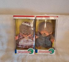 Monchhichi Papi Mamie Grossvater und Grossmutter kiki vintag