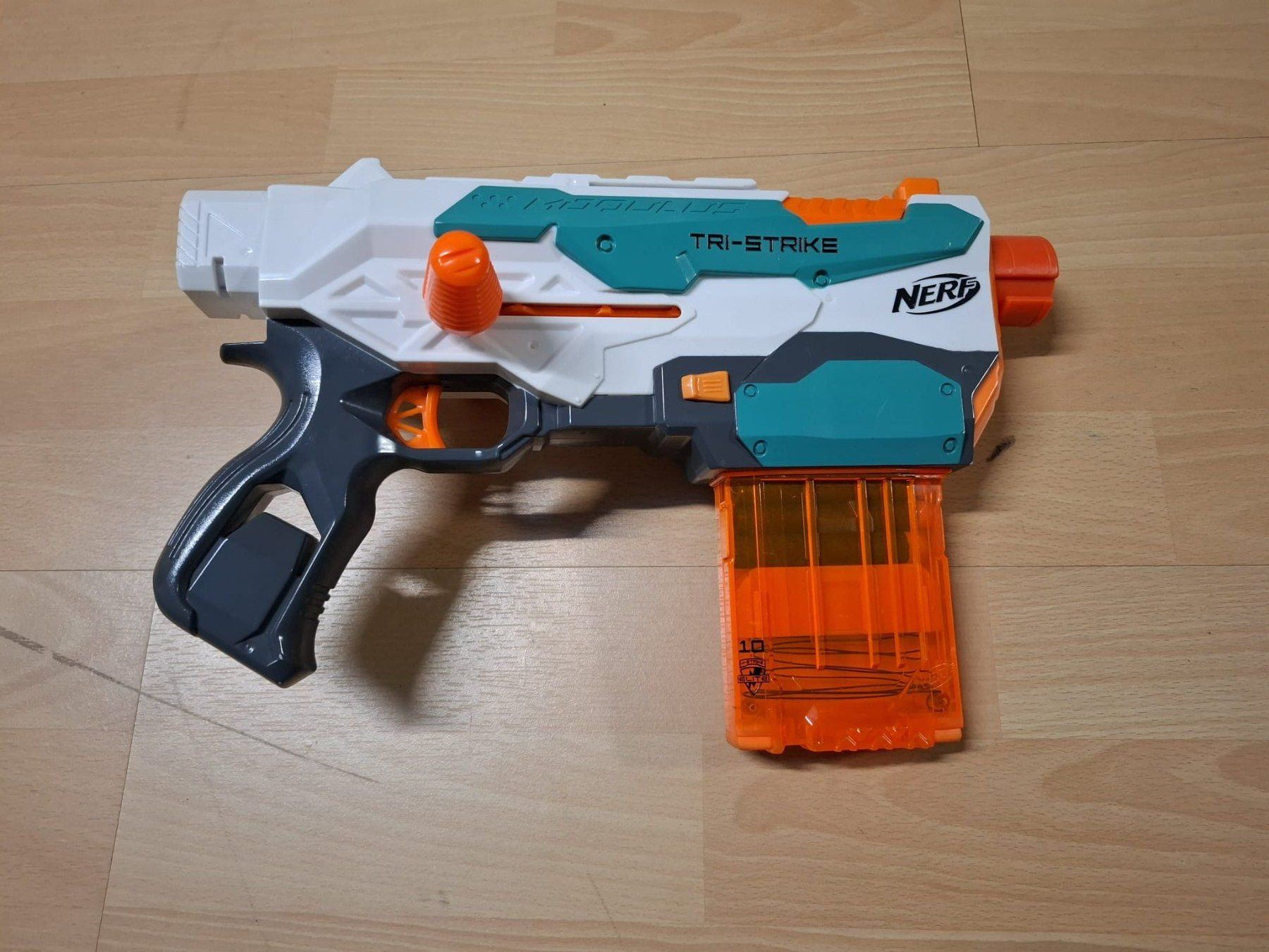 Nerf Spielzeuge: Nerf Gun Modulus Tri-Strike – Gebraucht aus Mellingen von oli_jx55 1