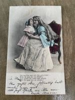 Antike Ansichtskarte 1904 Mutter Kind Kunstkarte Motivkarte