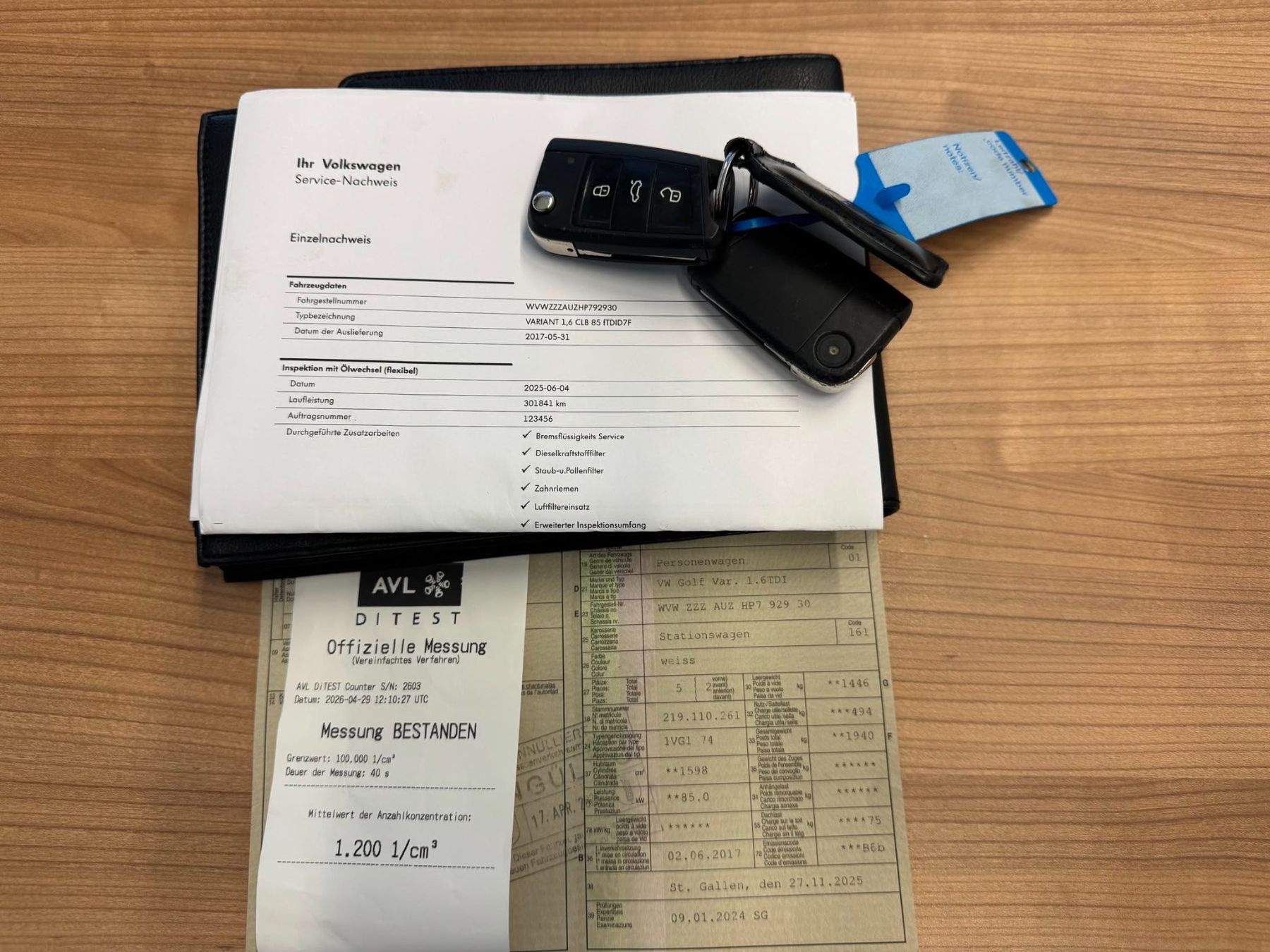 VW Automobili: VW Golf Variant/1.6TDI/115PS/Automat/Frontantrieb – Usato da Wittenbach venduto da rommel33 9