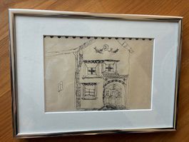 Bild, gerahmt 30x22 cm