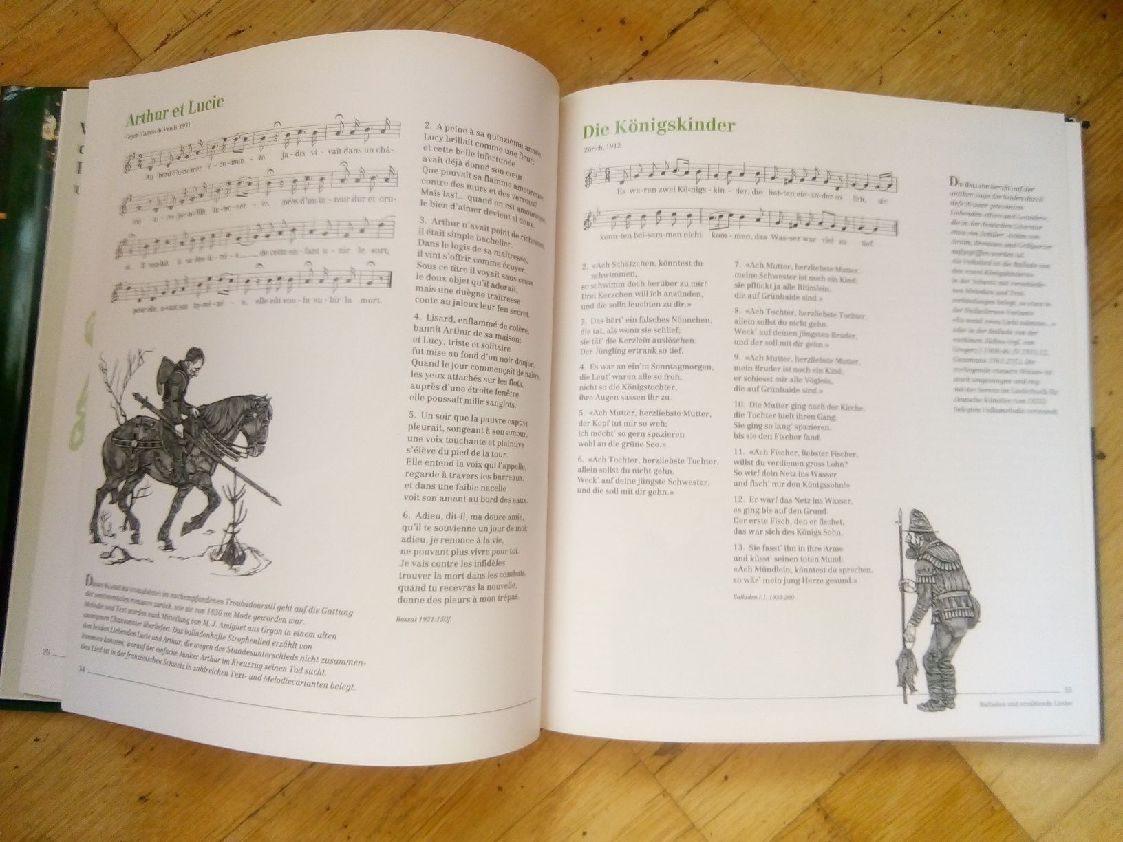 Libri: Die schönsten Schweizer Volkslieder (Max Peter Baumann) 1994 – Usato da St. Gallen venduto da elk2020 6