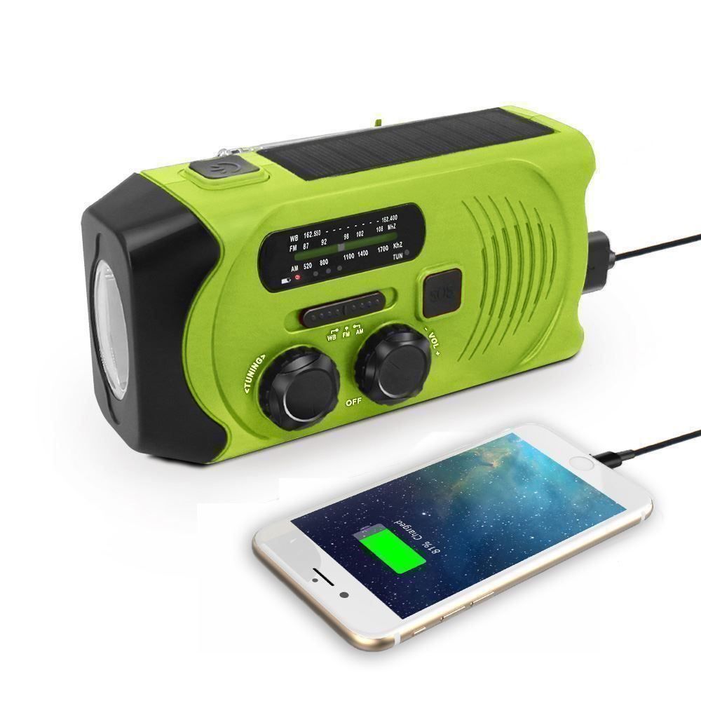 Radios: Solar Radio Kurbelradio Notfallradio – Neu (gemäss Beschreibung) aus Thun von Laoye 2