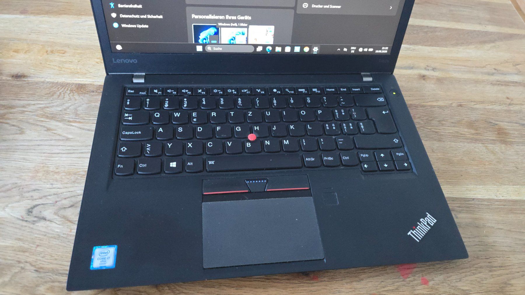 Lenovo Notebook: Lenovo ThinkPad T460S I7 vpro – Usato da Wallisellen venduto da theblacksheep 8