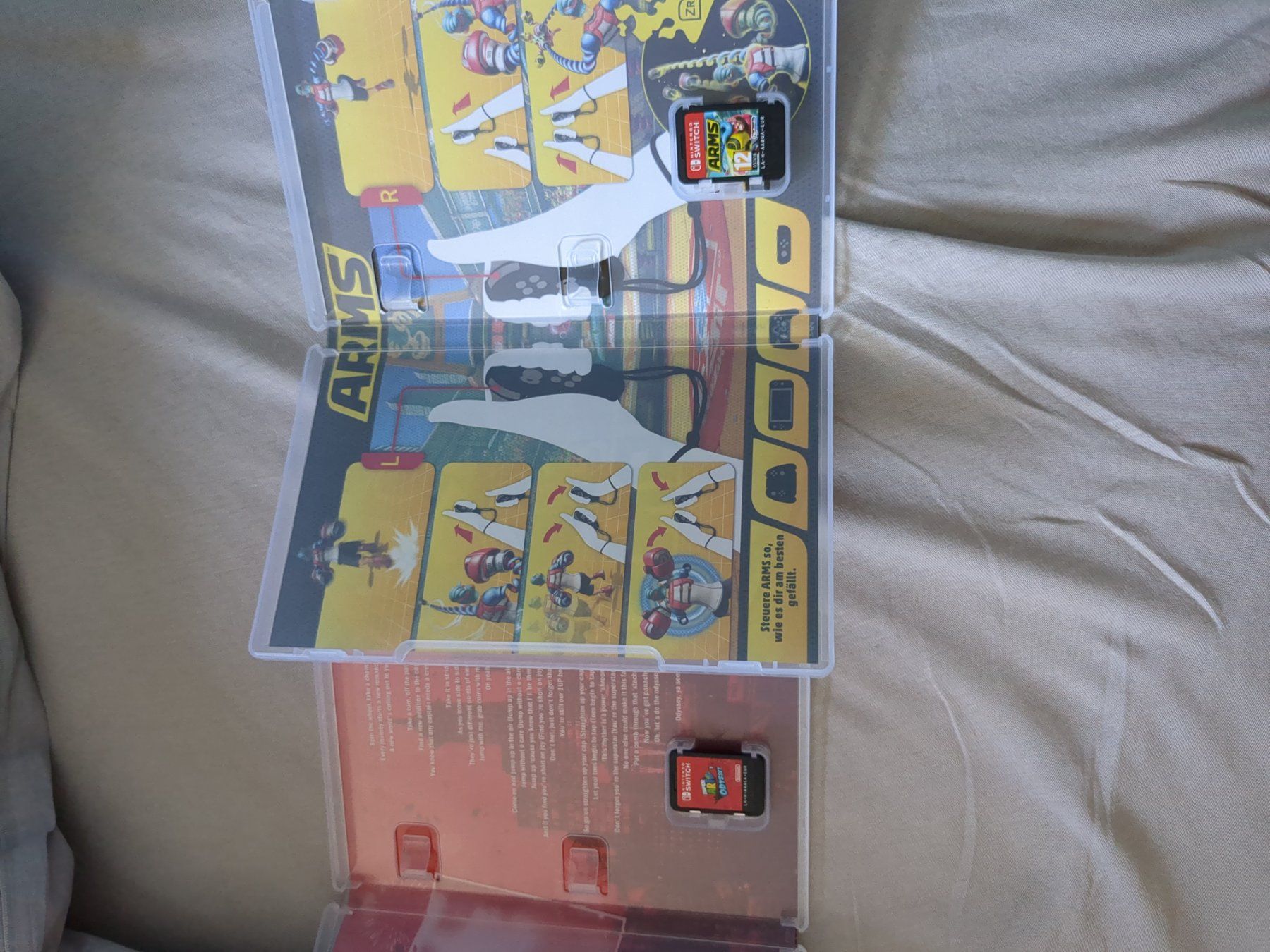 Nintendo Spiele: Arms+Super Mario Odyssey Nintendo Switch – Neu (gemäss Beschreibung) aus Basel von  3