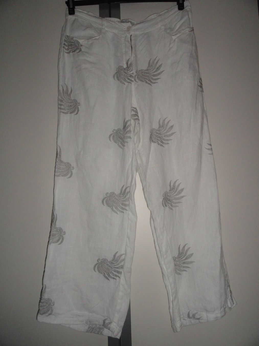 Pantaloni: BACKSTAGE 100% LEINEN HOSE GR. XL *** – Usato da Uetendorf venduto da bibibop