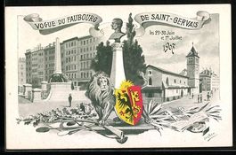 Geneve, Vogue du Faubourg de Saint-Gerva