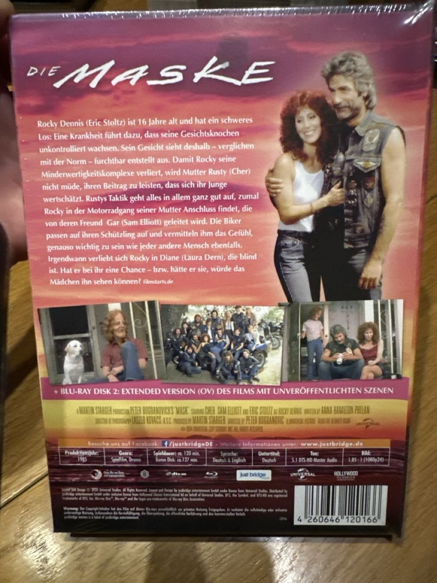 Tutti i DVDs: Die Maske, Mediabook OVP – Nuovo e nell'imballaggio originale da Benken ZH venduto da Audi-erich 1