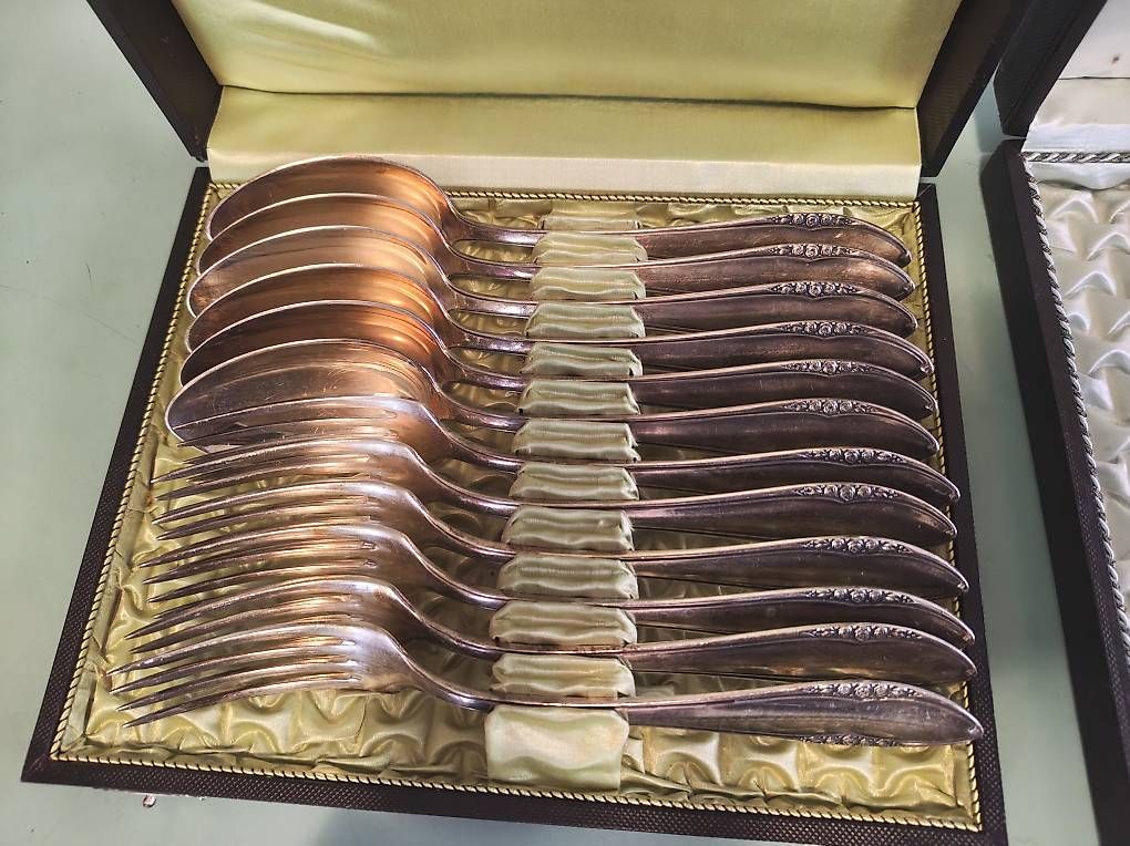 Bestecksets: Silberbesteck 28teilig – Gebraucht aus Bühler von D3fault 2