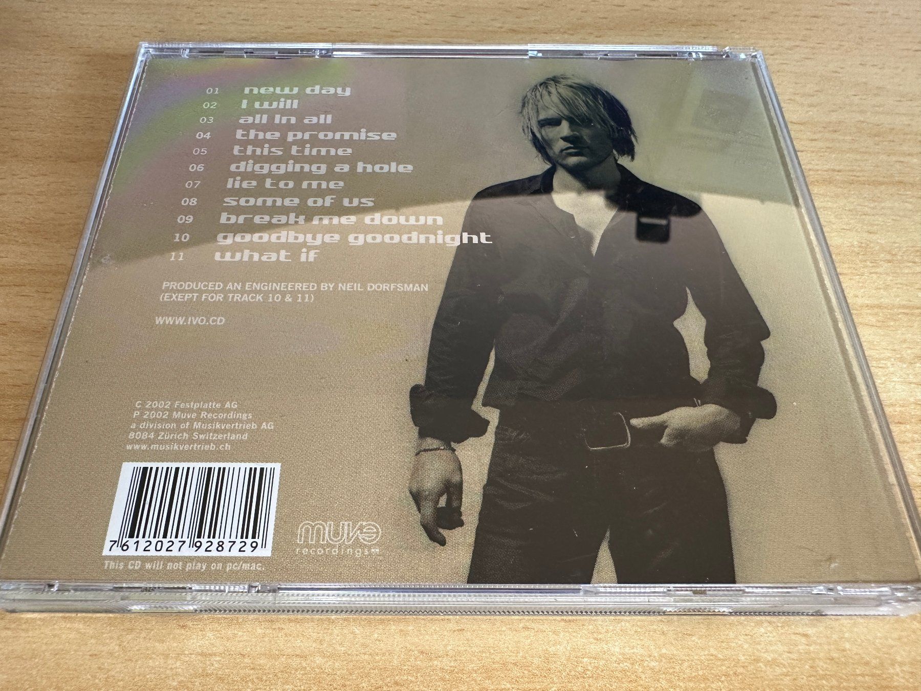 CD: Ivo – All In All – Usato da Rikon im Tösstal venduto da Alpenmutz 1