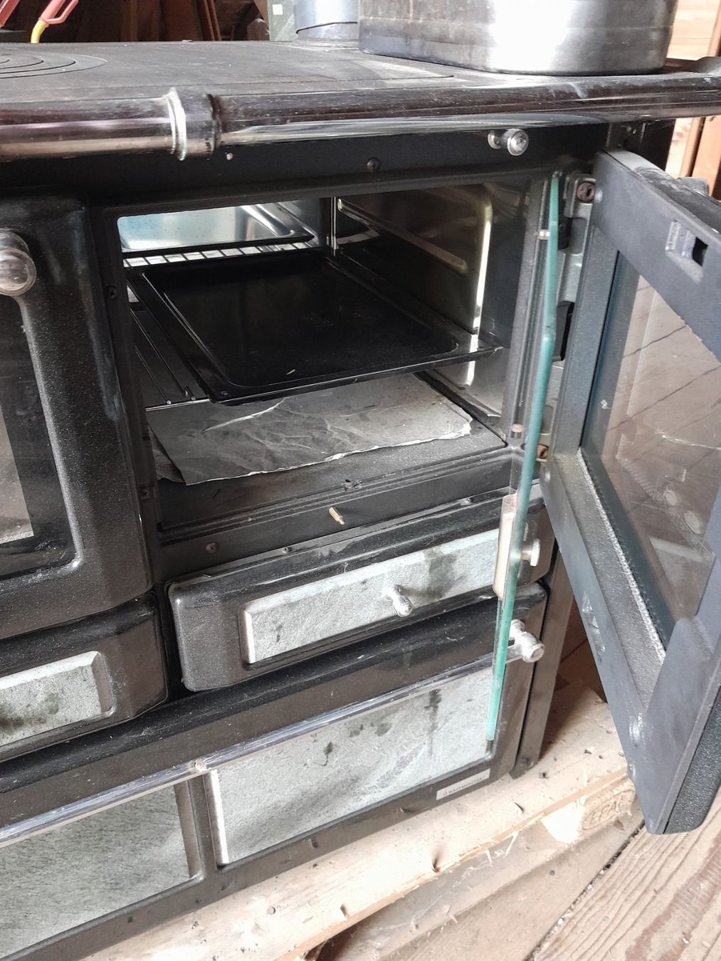 Cucine: Kochherd/Backofen mit Holzfeuerung Westminster – Usato da Meggen venduto da casa_del_lupo 6