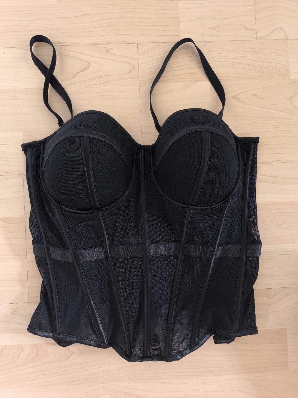 Tops: Corsage schwarz L/XL – Neu (gemäss Beschreibung) aus Brügg BE von Meui_Zouberding