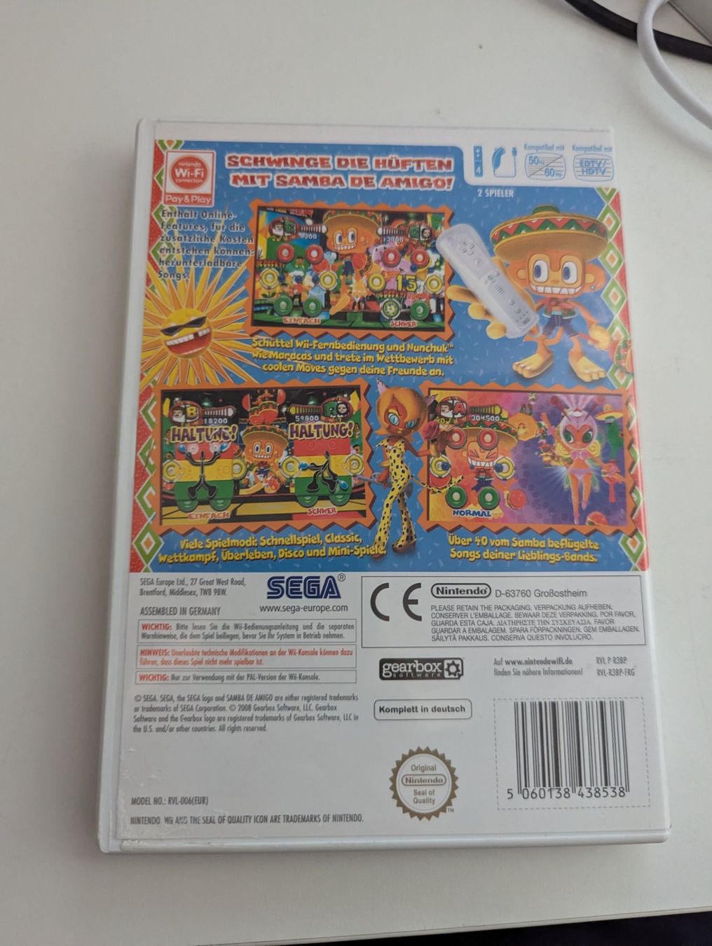 Nintendo Giochi: Samba De Amigo - Nintendo Game Mit Anleitung – Usato da Hünenberg See venduto da SpecialEditionGaming 1