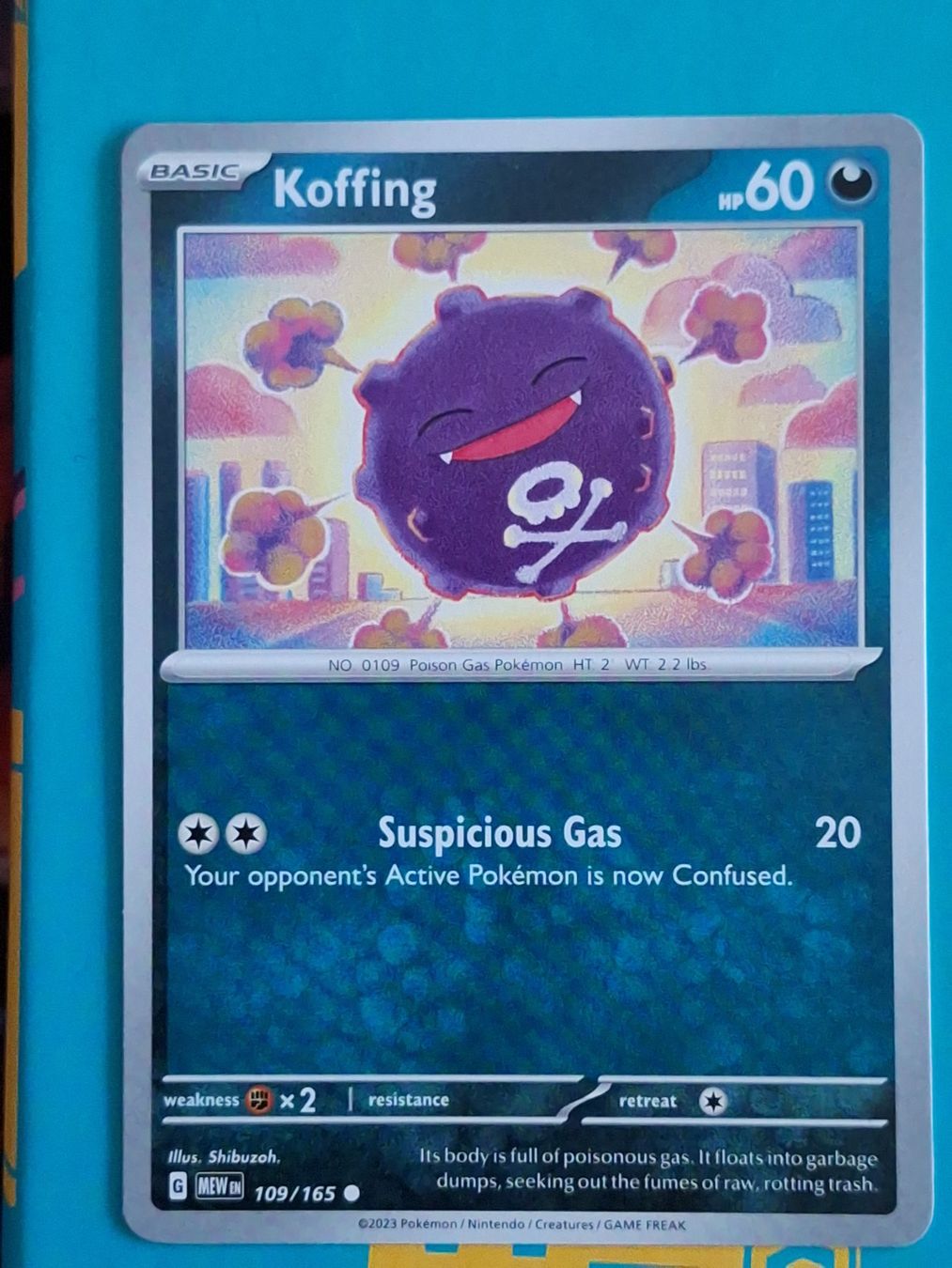 Pokémon Carte collezionabili: Koffing Smogon - Pokemon Mew 151 – Usato da Altstätten SG venduto da GGsGameshop