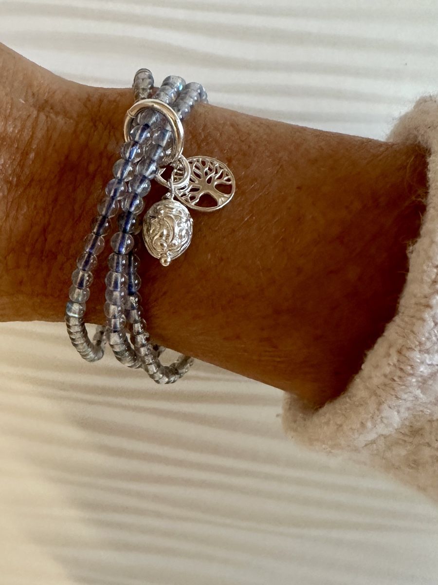 Bracciali & Braccialetti: Labradorit Armband – Nuovo e nell'imballaggio originale da Niederglatt ZH venduto da Silberschmuck-design