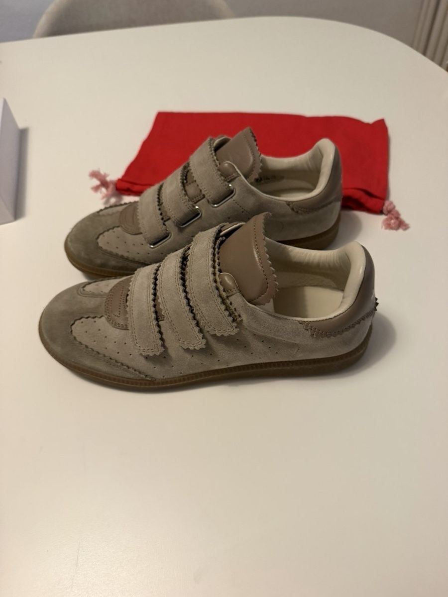Isabel Marant Scarpe da donna: Baskets Isabel Marant cuir et daim beige scratchs taille 39 – Nuovo e nell'imballaggio originale da Genève venduto da eth_6qs6