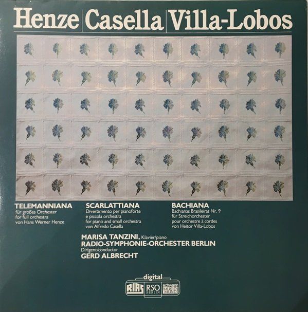 Dischi in vinile: Henze / Villa-Lobos / Casella (LP) – Usato da Grüningen venduto da azulamarillo_vinyl